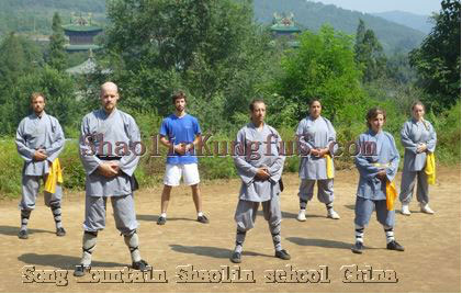 Our students training Chi kung in 2016 Year.