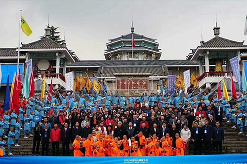 Students in Shaolin Temple