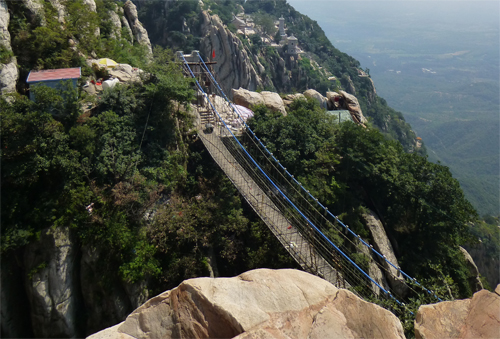 Song Mountain Hanging bridge