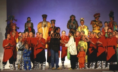Professional Shaolin Kung fu performing team