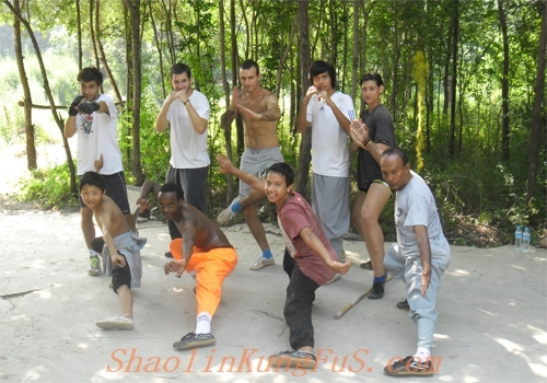 One of Shaolin groups