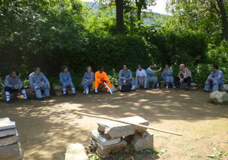 Students have a break after class.